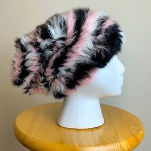 Real rabbit fur winter beanie *LAST ONE*